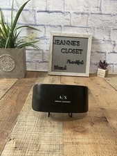 Armani Exchange A/X Hard Sunglasses Glasses Case Black