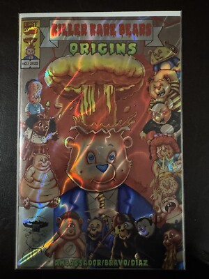 Killer Kare Bears Garbage Pail Kids Homage Lava Foil 7/10