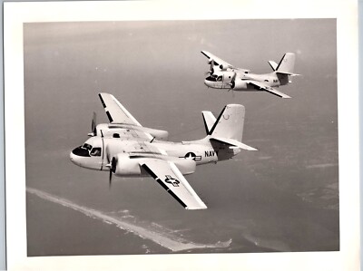 Photos (2)  Grumman S2F-1 Tracker b&w US Navy  8x10 Glossy