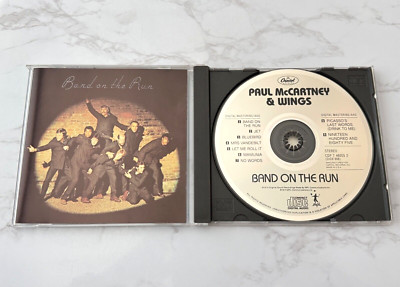 Paul McCartney Wings Band On The Run CD SHAPE OPTIMEDIA PRESS! CDP 7460552 RARE!