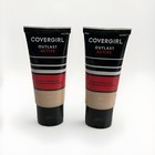 2 Pack Covergirl Outlast Active 24 Hr Foundation + Spf20 800 Fair Ivory Nwob