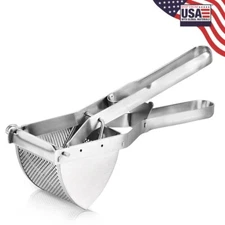 Potato Ricer, Sopito Stainless Steel Potato Masher for Commercial and Home Use
