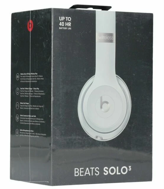25+ Beats by Dr. Dre Solo3 Silver Headphones for sale | Updated