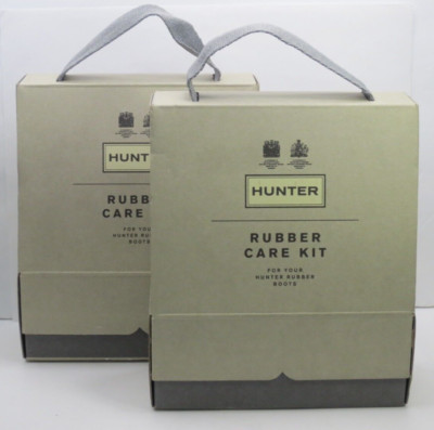 HUNTER RUBBER CARE KIT FOR YOUR HUNTER RUBBER BOOTS BOXED (LOT OF 2)