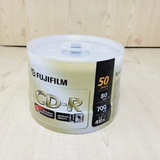 Fujifilm Cd-r Media - 700mb - 120mm Standard - 50 Pack Spindle. New