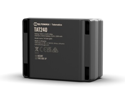 TELTONIKA manipulationssicherer Asset Tracker mit 4G LTE Cat 1 Konnektivität (TAT240)