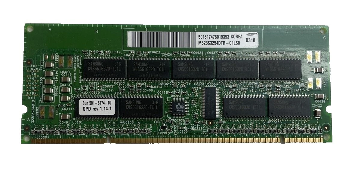 SDR SDRAM Network Server 512 MB Capacity per Module 1 Module Memory (RAM)