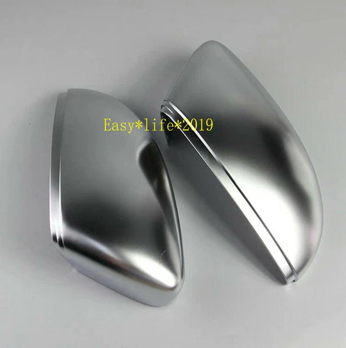 Chrome Side Rearview Mirror Cover Trim For Passat B7 CC Jetta Scirocco Beetle