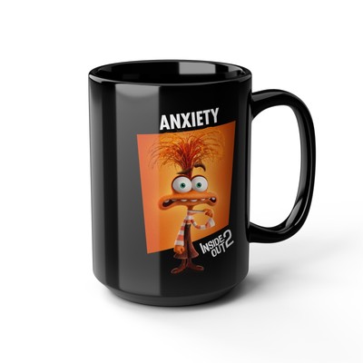 Anxiety - Inside Out 2 - Movie Fan Art - Custom Design - Coffee Mug (11oz, 15oz)
