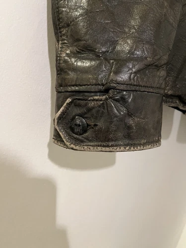 1940s California Sportwear Aviator Motorcycle Jacket - Escape From NY Jacket - Picture 4 of 20
