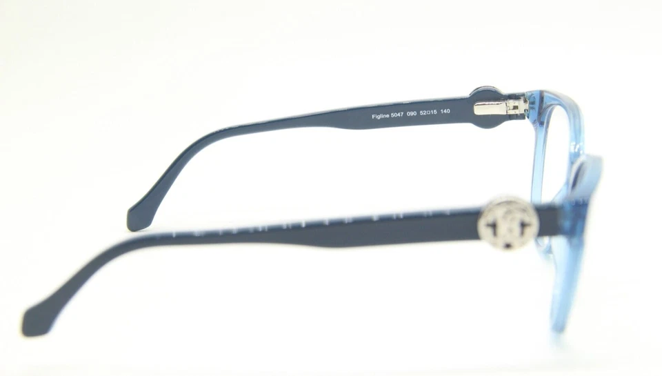 NUEVAS GAFAS ROBERTO CAVALLI FIGLINE 5047 090 AZUL NEGRO AUTÉNTICAS 52-15 Foto 3 de 4