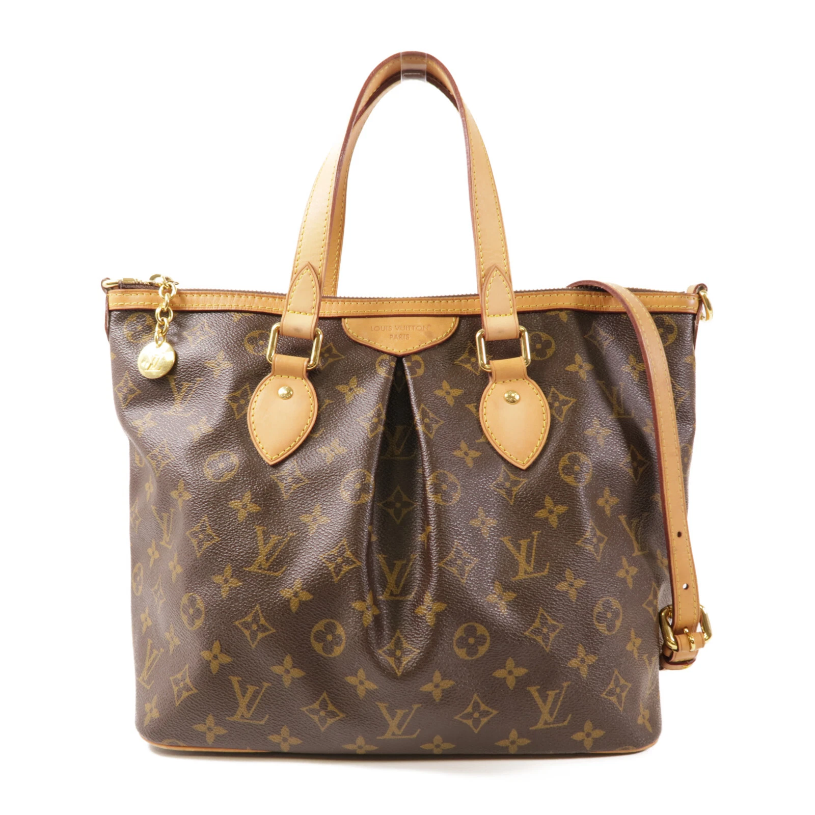 LOUIS VUITTON（LV） Borsa a tracolla Louis Vuitton LV GHW Palermo PM 2 vie M40145 monogramma marrone