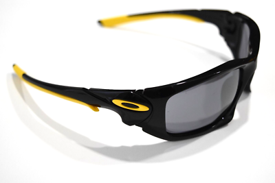 OAKLEY Scalpel Black Yellow Mirrored OO9095-10 58-17-135 OAKLEY Scalpel Black Yellow Mirrored OO9095-10 58-17-135