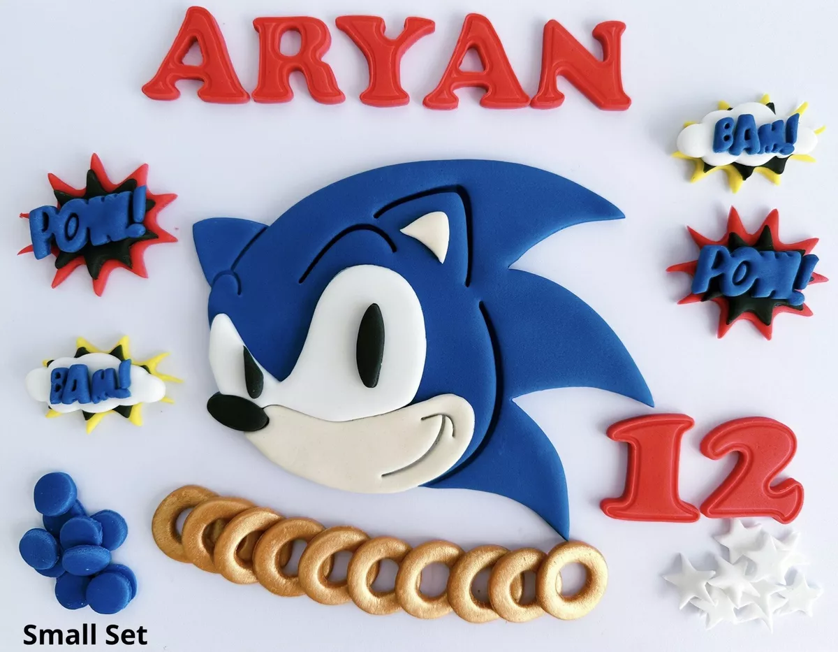 Sonic Shadow – Edible Cake Topper – Edible Cake Toppers