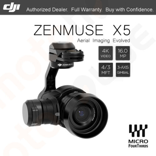 DJI ZENMUSE X5 4K Video 16MP Camera 3-Axis Gimbal 30 FPS for INSPIRE 1 / 1 PRO - Afbeelding 1 van 6