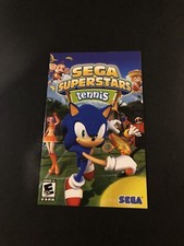 sega superstars tennis ps2 Manual Only