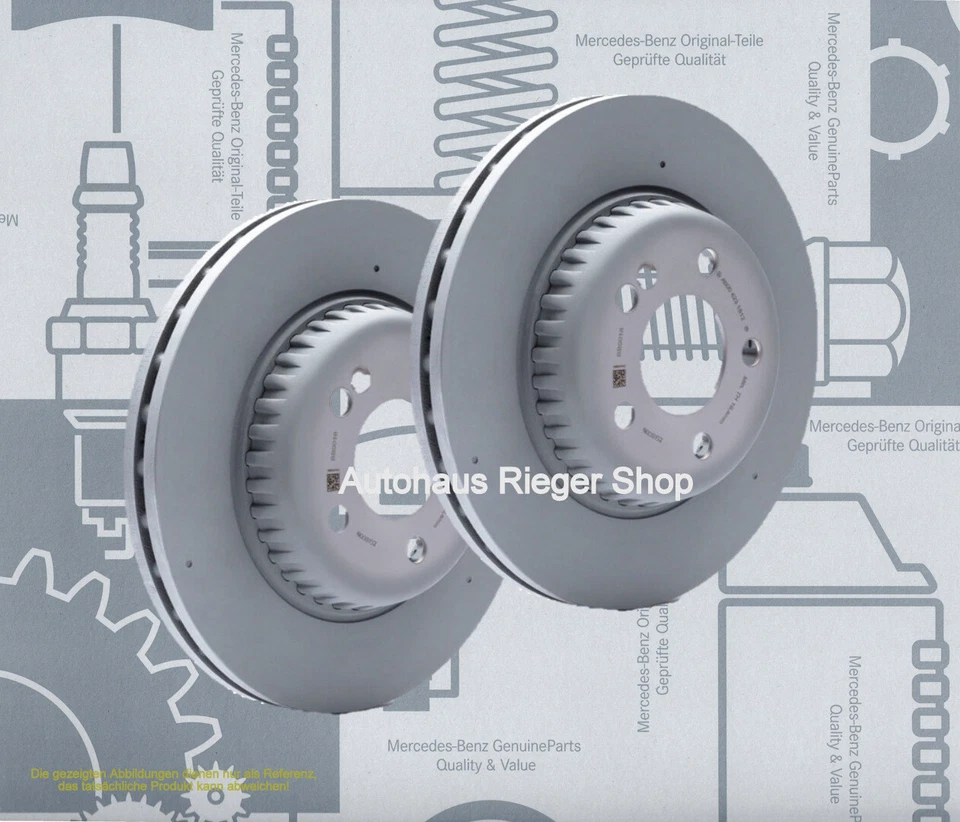 Mercedes-Benz Bremsscheiben Satz HA, C-Kl. W205 E-Kl. W213 A0004231812