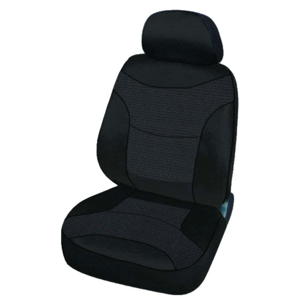 FUNDA ASIENTO JACQUARD MODERNA NEGRA ÚNICA PARA FERRARI TESTAROSSA Foto 2 de 2