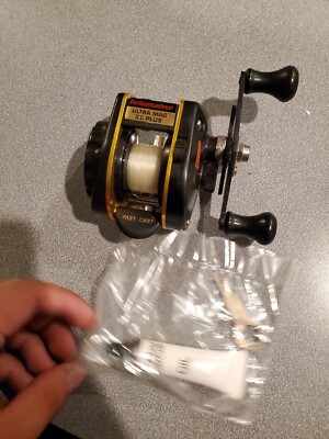 Vintage Abu-Garcia Ambassadeur Ultra Mag XL Plus Right HANDED Baitcasting  Reel D