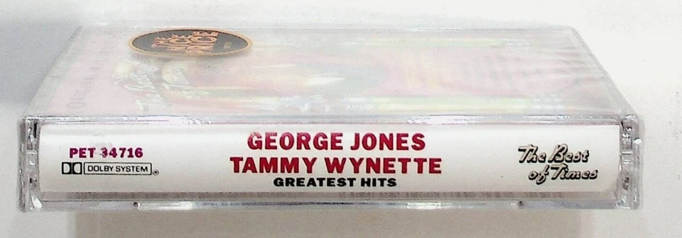 George Jones Tammy Wynette Greatest Hits The Best Of Times Cassette Tape SEALED - Image 3 of 3