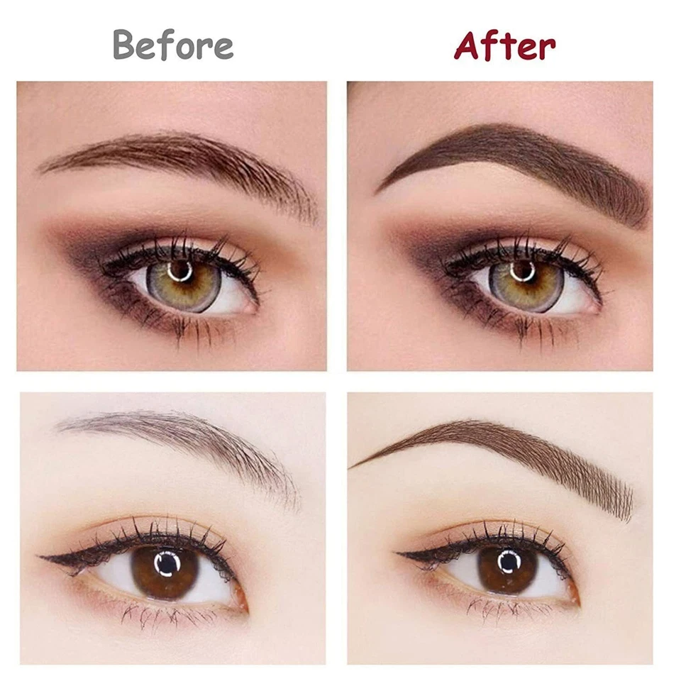 Microblading Tattoo Eyebrow Ink Pen Long Lasting Eye Brow Pencil 3D Fork Makeup - Bild 2 von 4