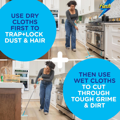 Flash Speedmop Floor Cleaner Starter Kit, Fast Easy & Hygienic - Picture 5 of 12