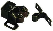 6 Pack Double Roller Cabinet Catch with Prong for Cupboard Door Closure