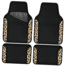 Waterproof Universal Fit Car Floor Mats Car Mats Fit For Leopard Print Waterproof Universal Fit Car Floor Mats Car Mats Fit For Leopard Print