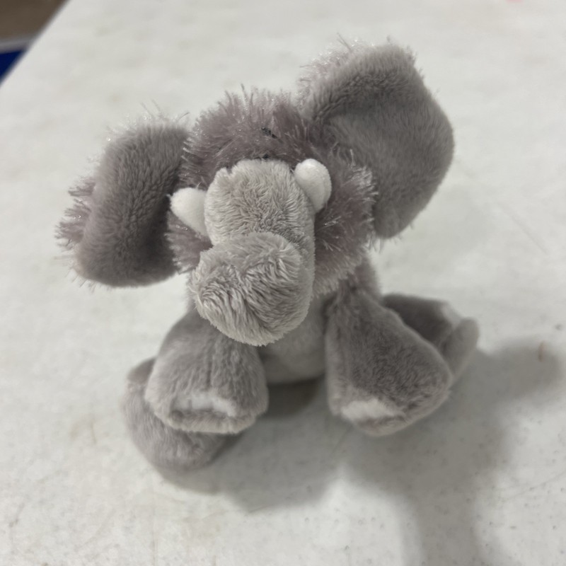 Ganz Webkinz Grey Elephant HS007 Lil' Kinz Elephant No Code Plush Stuffed Animal