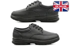 Dr Keller Mens Brian Wide Fit Casual Comfort Shoes Mens Wide Fit Shoes Black