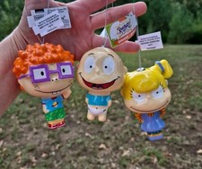 New 2024 RUGRATS Tommy/Angelica/Chuckie Christmas Ornaments Nickelodeon