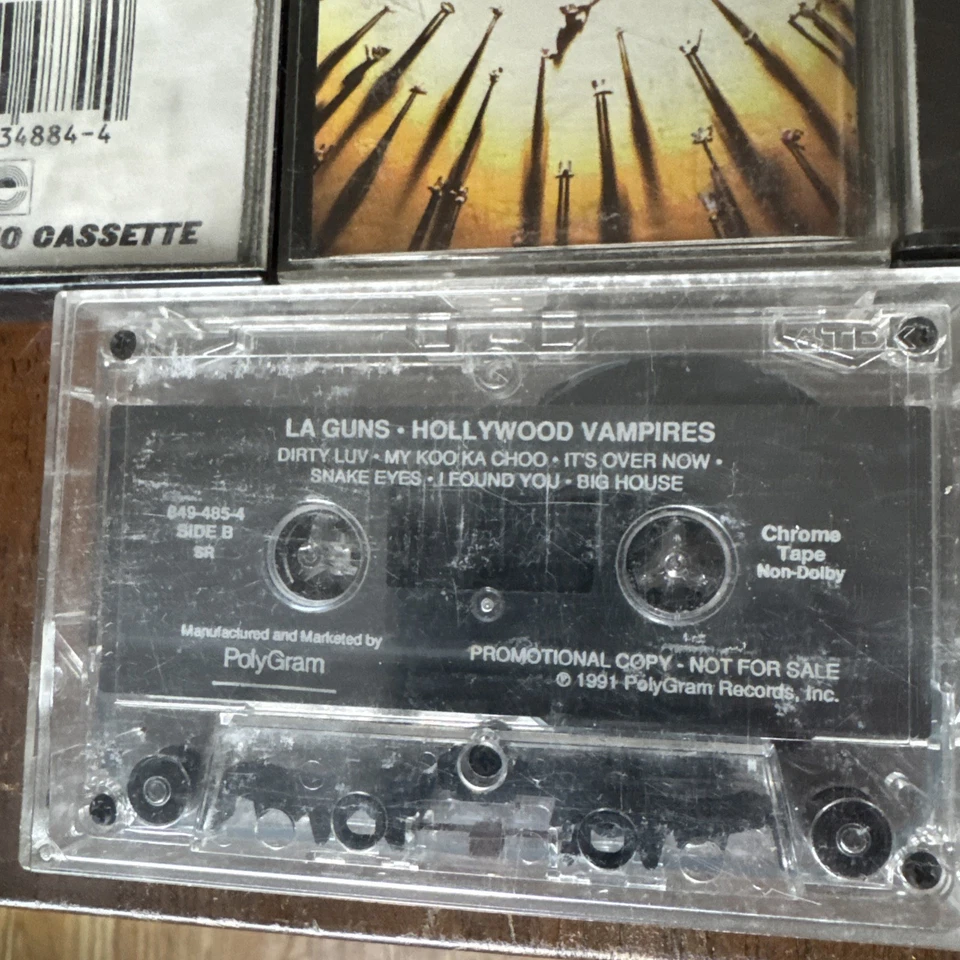 20 VTG Hair Metal Hard Rock AOR Cassette Tape Lot Warrant Scorpions Extreme Glam - Image 3 of 4