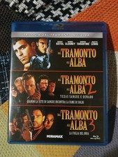 DAL TRAMONTO ALL'ALBA TRILOGIA - 3 BLU RAY raro