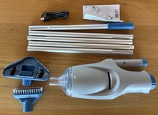 KOKIDO XTROVAC 110 (ver 2025) Recharg. Handheld Pool Vacuum w/ Dual Brush Heads