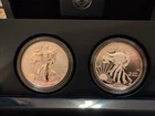 2013 W American Silver Eagle West Point 75th Anniversary 2 Coin Set w/ OGP & COA