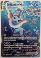 Pokémon Vaporeon Vmax Swsh182 on eBay