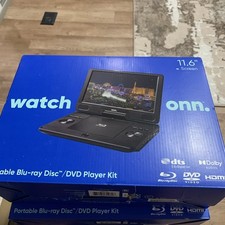 onn. 11" Portable Blu-Ray/DVD CD Player, 100009768 BRAND NEW FREE SHIPPING