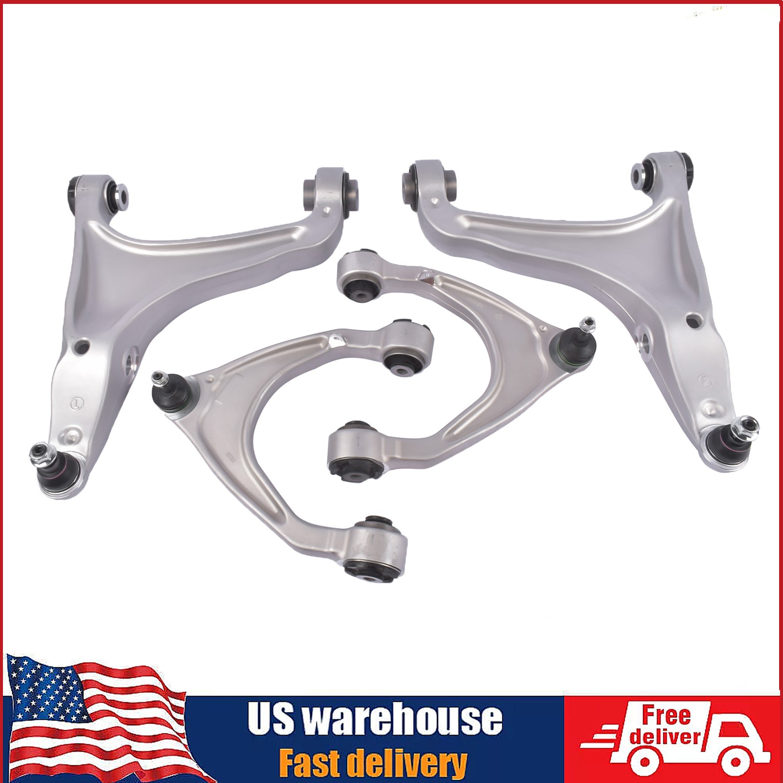 Front Upper Lower Left Right Control Arms For 2017-2022 Maserati Levante M161