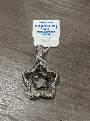Lia Sophia Pendant Star Silver Tone 