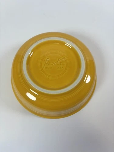 Fiesta 5.5″ Rimmed Orange Tangerine Bowl HLC Original USA