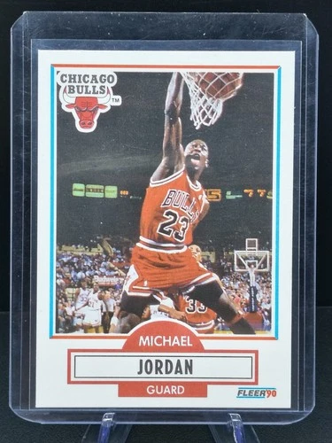 Fleer 1990-91 Michael Jordan #26 Chicago Bulls