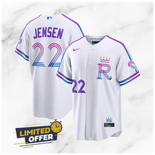 Men's City Royals #22 Carter Jensen 2026 City Connect Cool Base Jersey Stitched