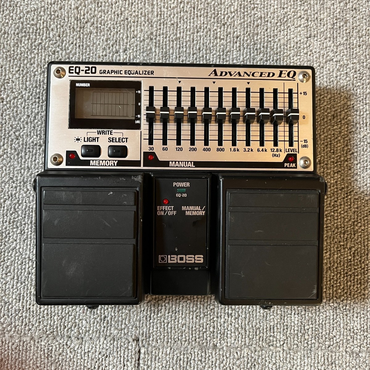 BOSS EQ-20 【中古】 BOSS EQ-20 Graphic Equalizer Advanced EQ Guitar Effect Pedal