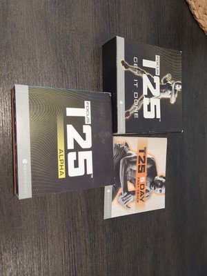 FOCUS T25 Alpha + Beta Get It Done Workout 9 Disc DVD Set