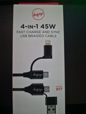 4 In 1  45w Fast Charge And Sync