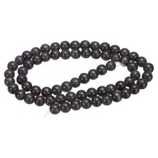 65pcs Black Cat's Eye Stone Beads 6mm Round Crystal Loose Bead