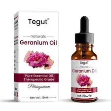 Tegut Geranium Essential Oil 15ml Bottle