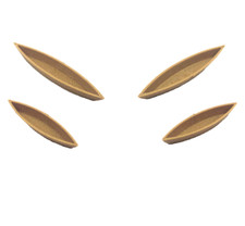 H0 Kanus aus Holz groß und klein Boot Kajak Schiff Ruder Wasser See 1:87