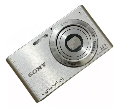 SONY ソニー DSC-W320 Sony Cyber-shot DSC-W320 14.1MP Digital Camera - Silver for sale