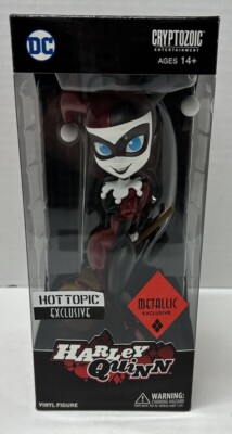 Cryptozoic Harley Quinn Classic Metallic Hot Topic Vinyl 7.5'' NIB